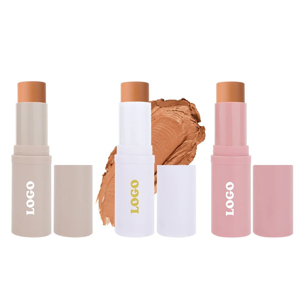 

19-color Private Label Foundation Stick Custom Logo Contouring Nose Shadow Pen Concealer Matte Brightening Waterproof Makeup