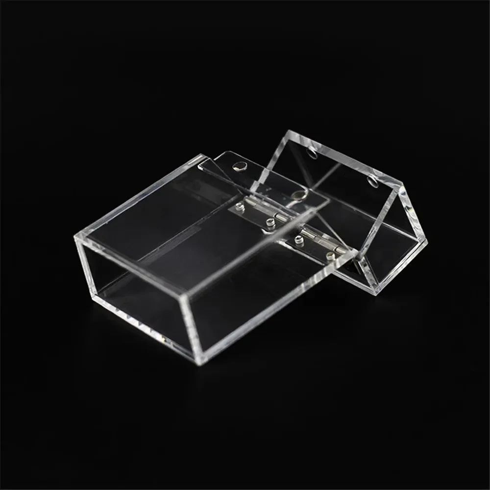 Acrylic Transparent Cigarette Case Creative For Lighter Trinkets Small Parts Dustproof And Waterproof Storage Box Gift Gadgets