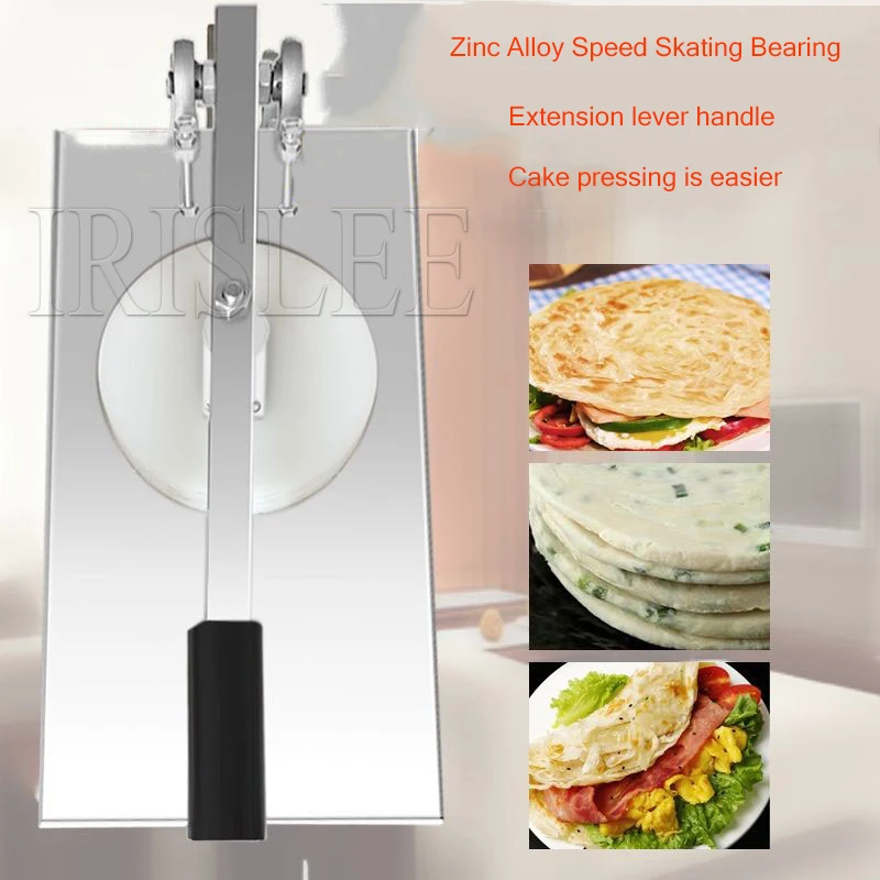 Manual Dough Press Machine Dough Roller Sheeter Pizza Press Machine Roast Duck Cake Machine