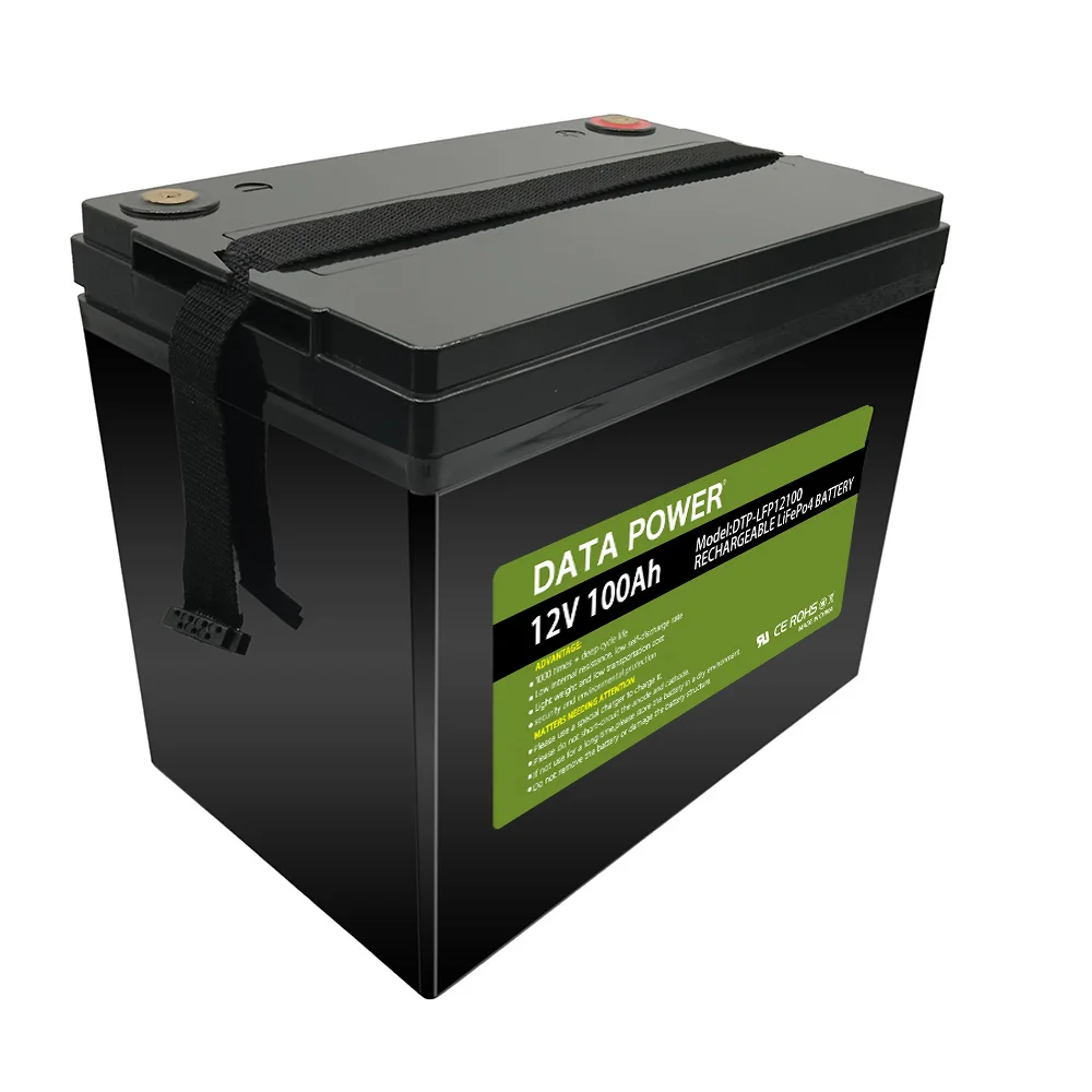 

2000+ Cycle Life Lithium Iron Phosphate Battery Cell 12V 100Ah 120Ah LiFePo4 Lithium Ion Battery Pack for Energy Storage
