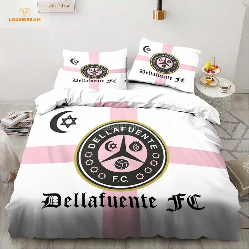 Dellafuente Classic Art Pattern Christmas Gift King Twin Double Child Bedding Set Microfiber or Polyester Duvet Cover Set