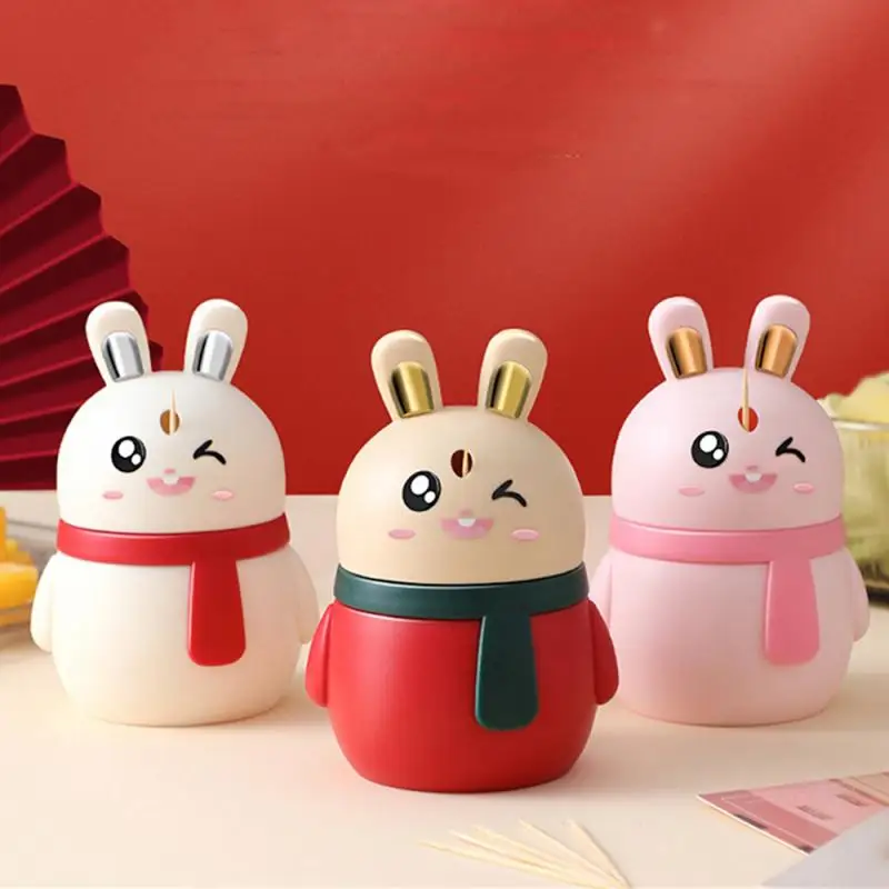 Toothpick Box Cartoon Multi Color Mix And Match Compressional Stable Base Farewell To Chaos Kitchen Accessories Toothpick Tube