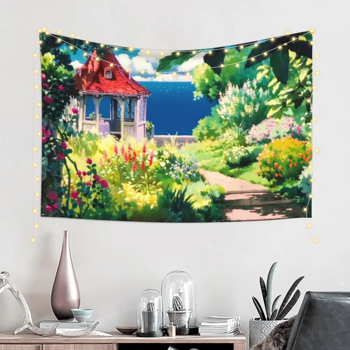 A Site to Sea Tapestry Art Mural Carpet Wall Wall Hangings Decoration Tapestry