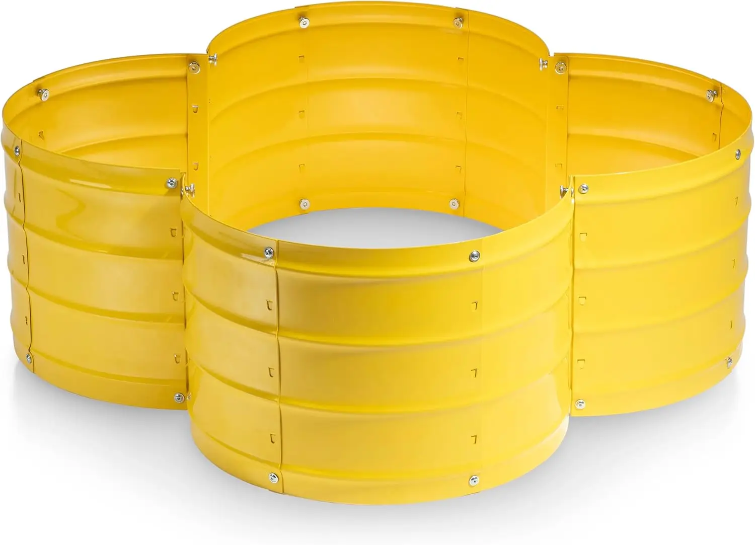 

3x3x1 Galvanized Metal Raised Garden Bed for Plants, Vegetables, Flowers