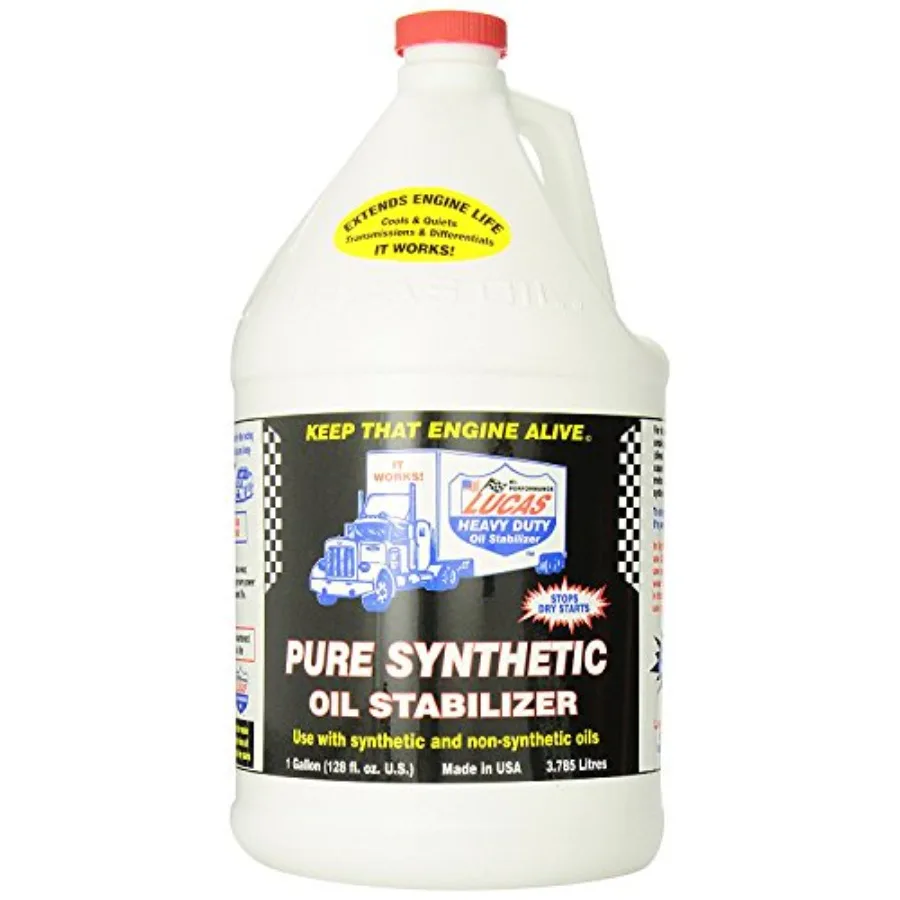 

Стабилизатор чистого синтетического масла для высокопроизводительных двигателей, 1 галлон, 4 упаковки, повышает защиту двигателя, уменьшает изношение, улучшает топливо