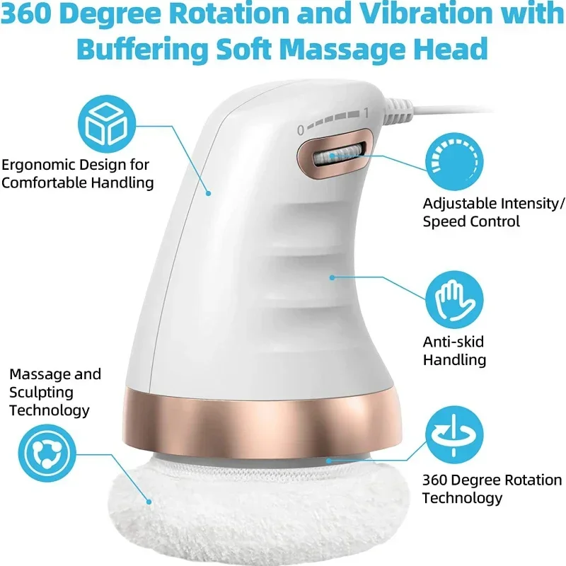 Cloth Cover Fat Push Machine Household Multi-functional Massager Handheld Electric Full Body Massager