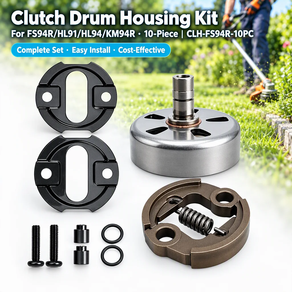 4149-080-1801 Clutch Drum Housing& 4149-160-2000 Clutch Assembly Kit For Trimmer Garden Power-tool Accessories