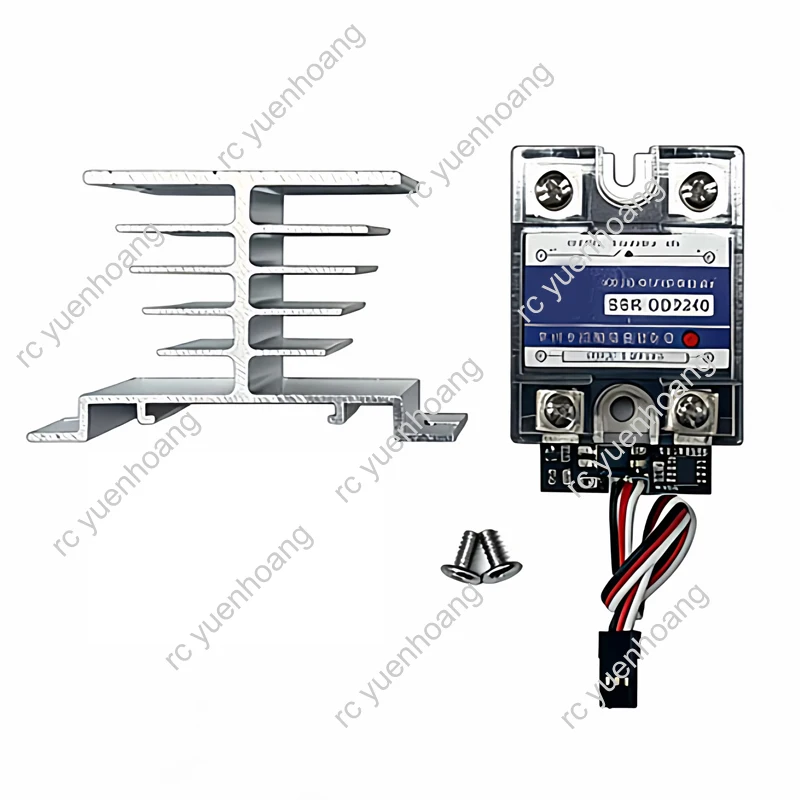 PWM Remote Control Switch 40A Solid State Relay Switch Controlling 1CH Electronic On-off Support 5V Receiver for RC Drone