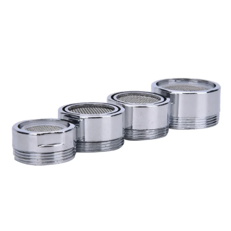 1/2/4/6pcs 20/22/24mm Water Saving Faucet Aerator Chrome Faucet Filter Housing With Filter Gasket Spout Bubbler Tap Filter Crane gallery 3