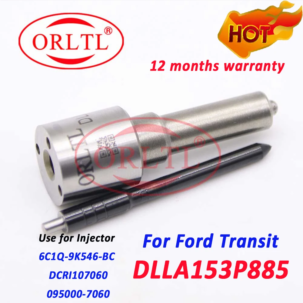 4 Pieces 093400-8850 Diesel Nozzle DLLA153P885 DCRI107060 Fuel Injector DLLA 153P 885 For Ford Transit 6C1Q-9K546-BB 095000-7060