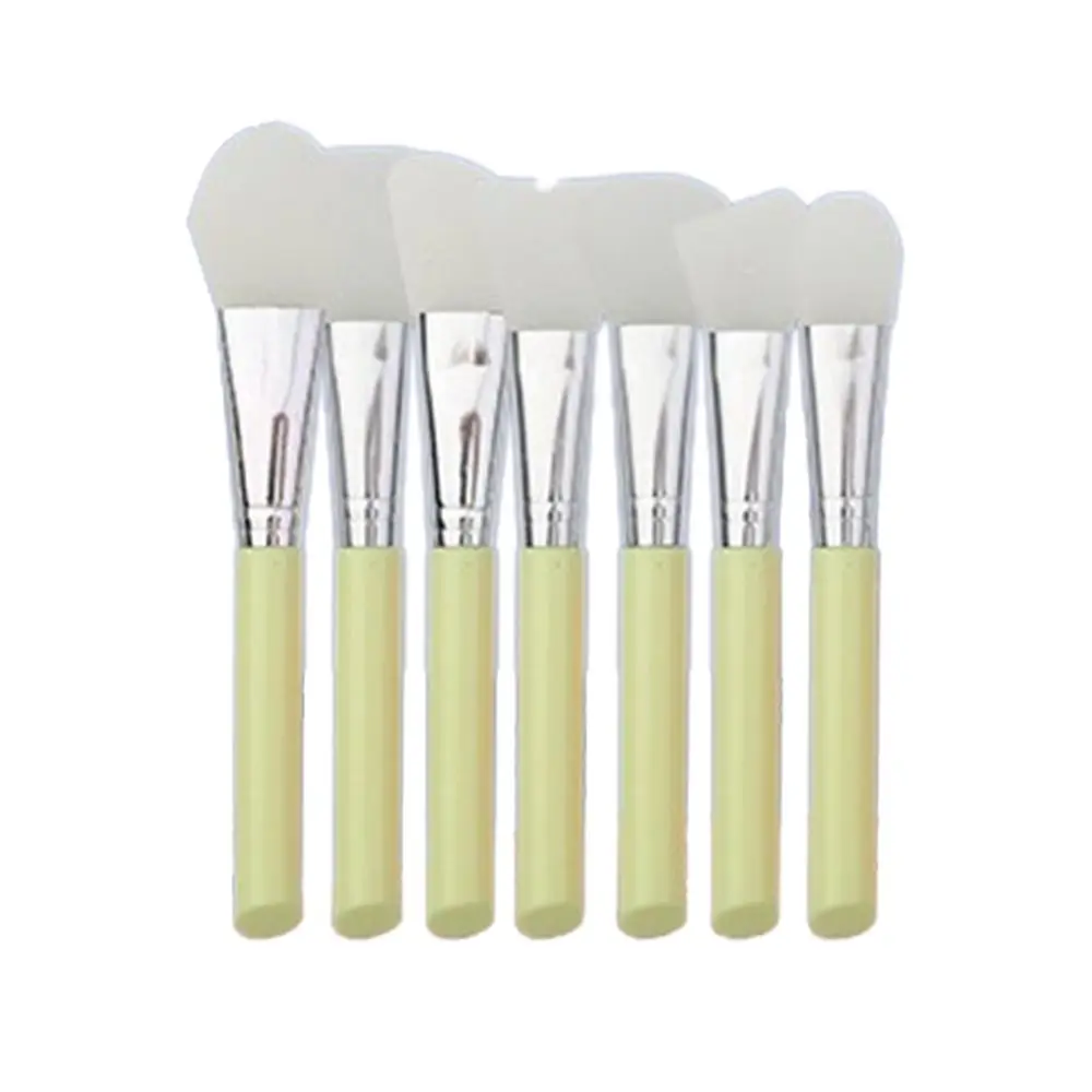 

7Pcs Reusable DIY Silicone Mask Brush Set Makeup Brush Mask Applicator Facial Mud Mixing Brush Cosmetic Tool Soft Women