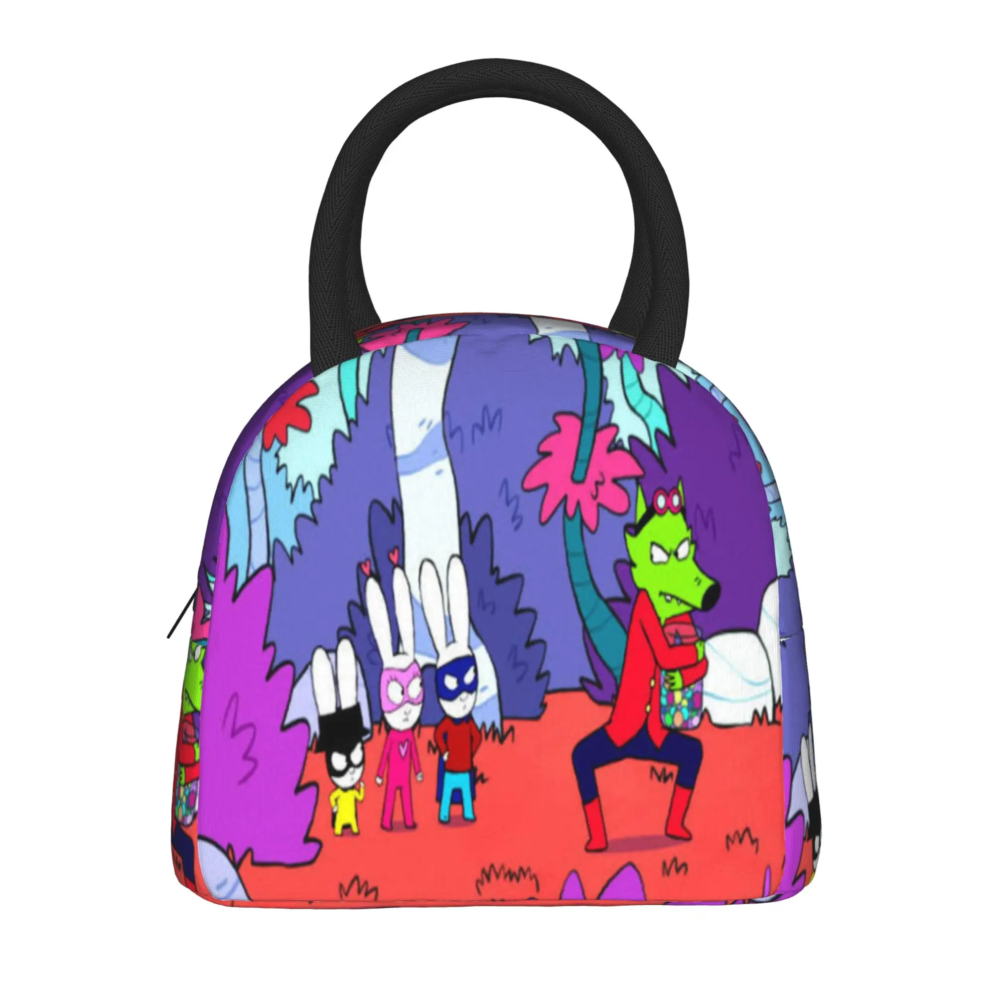 Insulated Lunch Bag Simon Super Rabbit Accessories  Food Box Fashion Thermal Cooler Bento Box For Picnic