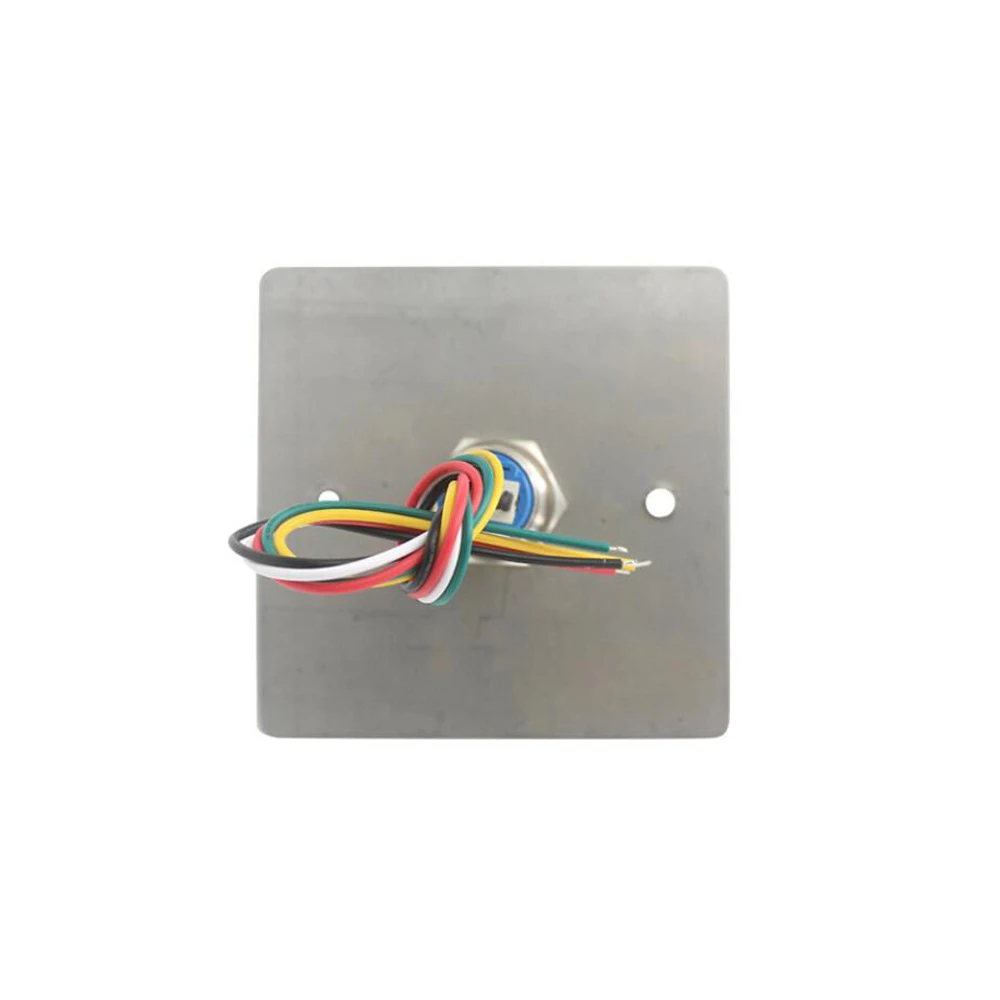 LED stainless steel Backlight Exit Button Door access control system kit NC NO COM  For Door Lock Access Control System