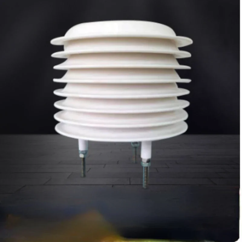 Round Plastic Ventilation Dust Meteorological Louver Box weather station shelter for  weather station shutter box