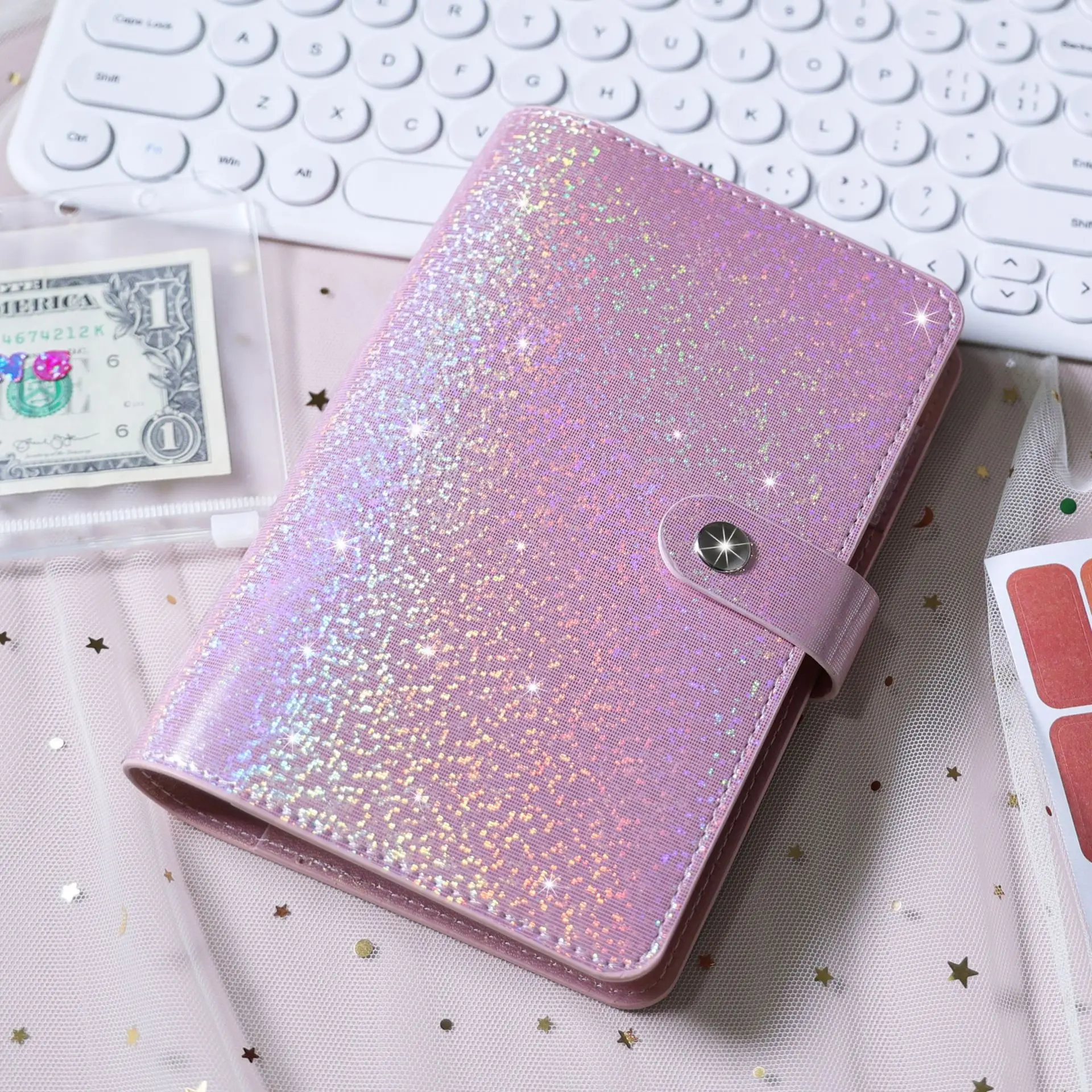 A6 Soft Leather Binder Budget Planner Cash Envelope Binder With Budget Envelopes  Binder Pockets Cash Envelope Wallet Budgeting