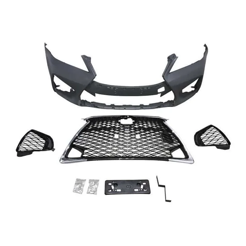 

Front Bumper With Grille New Cisang Auto Parts Body kits For Lexus 2012-2014 GS 200 250 35 Modified GSF Surround