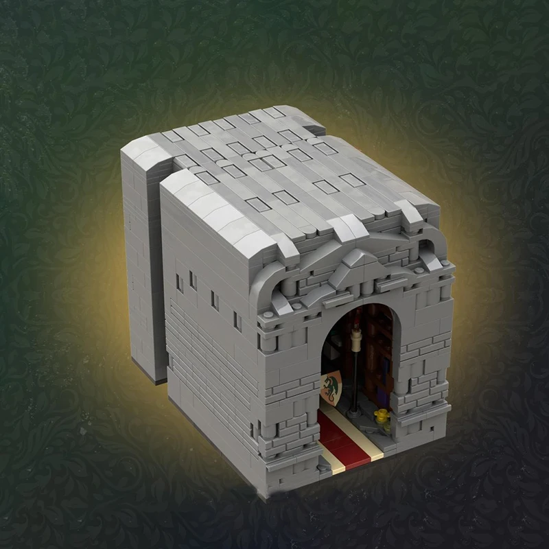 Moc Mattoni da costruzione La Chiesa "Nook del libro Modello Tecnologia Castello modulare Modello Blocchi Regali Giocattolo di Natale Set di assemblaggio fai-da-te