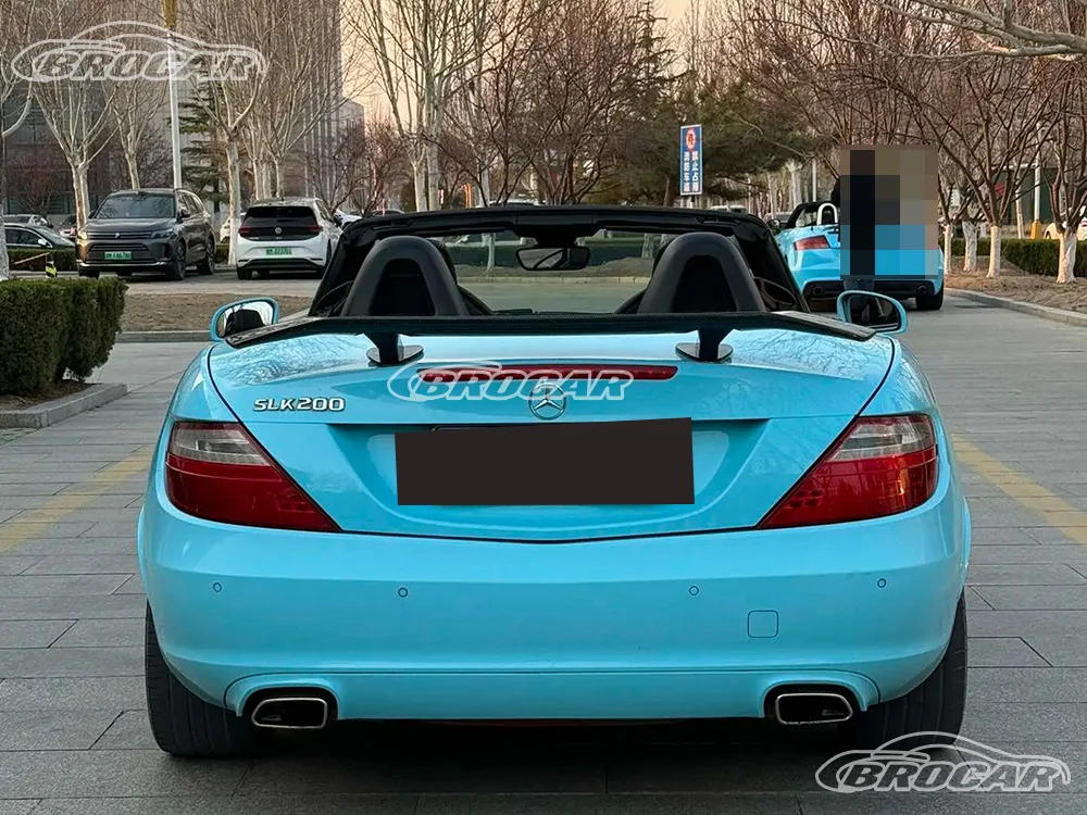For 1997--2020 Mercedes-Benz SLK-Class R172 R171 R170 Coupe High Quality ABS Plastic Gloss Black Spoiler Trunk Boot Wing Spoiler