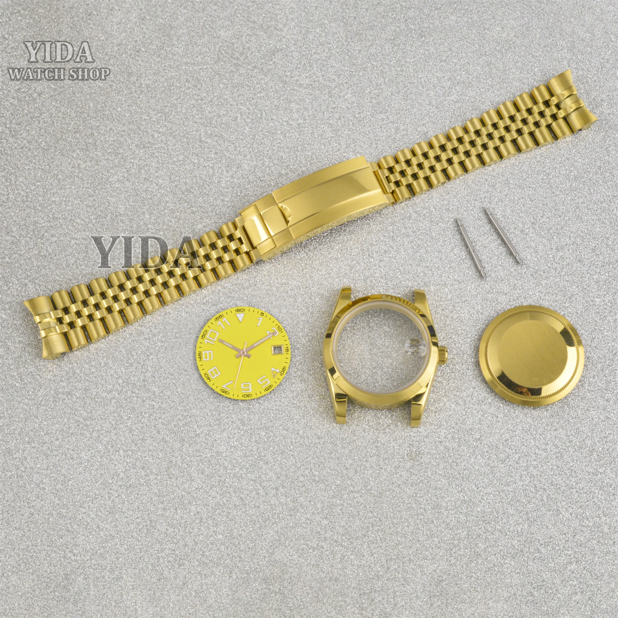 สแตนเลส NH35 สร้อยข้อมือ 28.5 มม.Sapphire Glass มือสําหรับ Datejust NH35 NH36 นาฬิกาอุปกรณ์เสริมเปลี่ยน