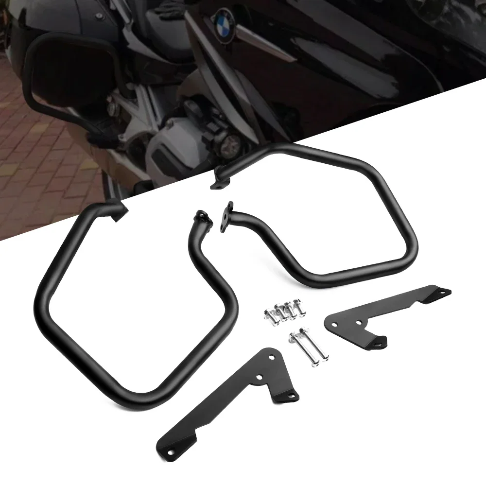 

For BMW R1200RT R 1200 RT 2014-2018 Motorcycle Rear Engine Guard Highway Crash Bar Stunt Cage Bumper Fuel Tank Protector