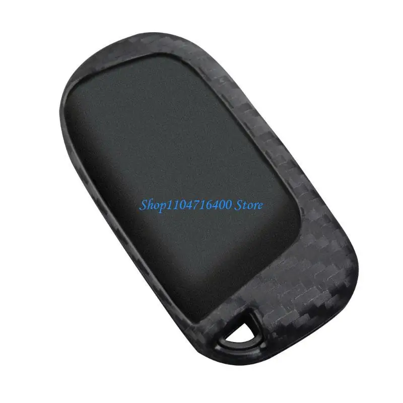 y1gd Lớp hoàn thiện bằng sợi carbon màu đen Hoàn toàn phù hợp với Chìa khóa thông minh dành cho Vỏ bọc