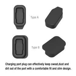 10 Pieces Dust Plugs for COROS APEX42mm/46mm/PACE 2/APEXPro/VERTIX/VERTIX 2 Watch Strap Proetction Caps