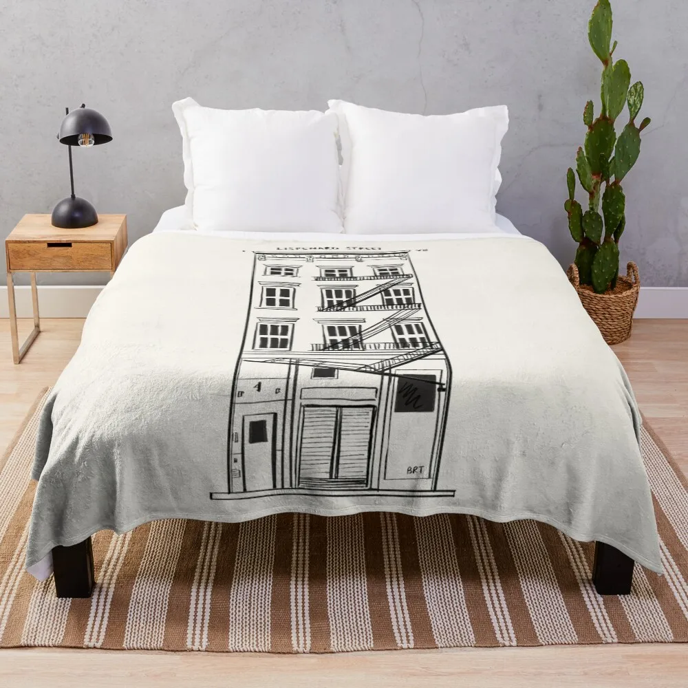 

A Little Life - Lispenard Street - New York Throw Blanket Beautifuls Sofas Tourist for babies Blankets
