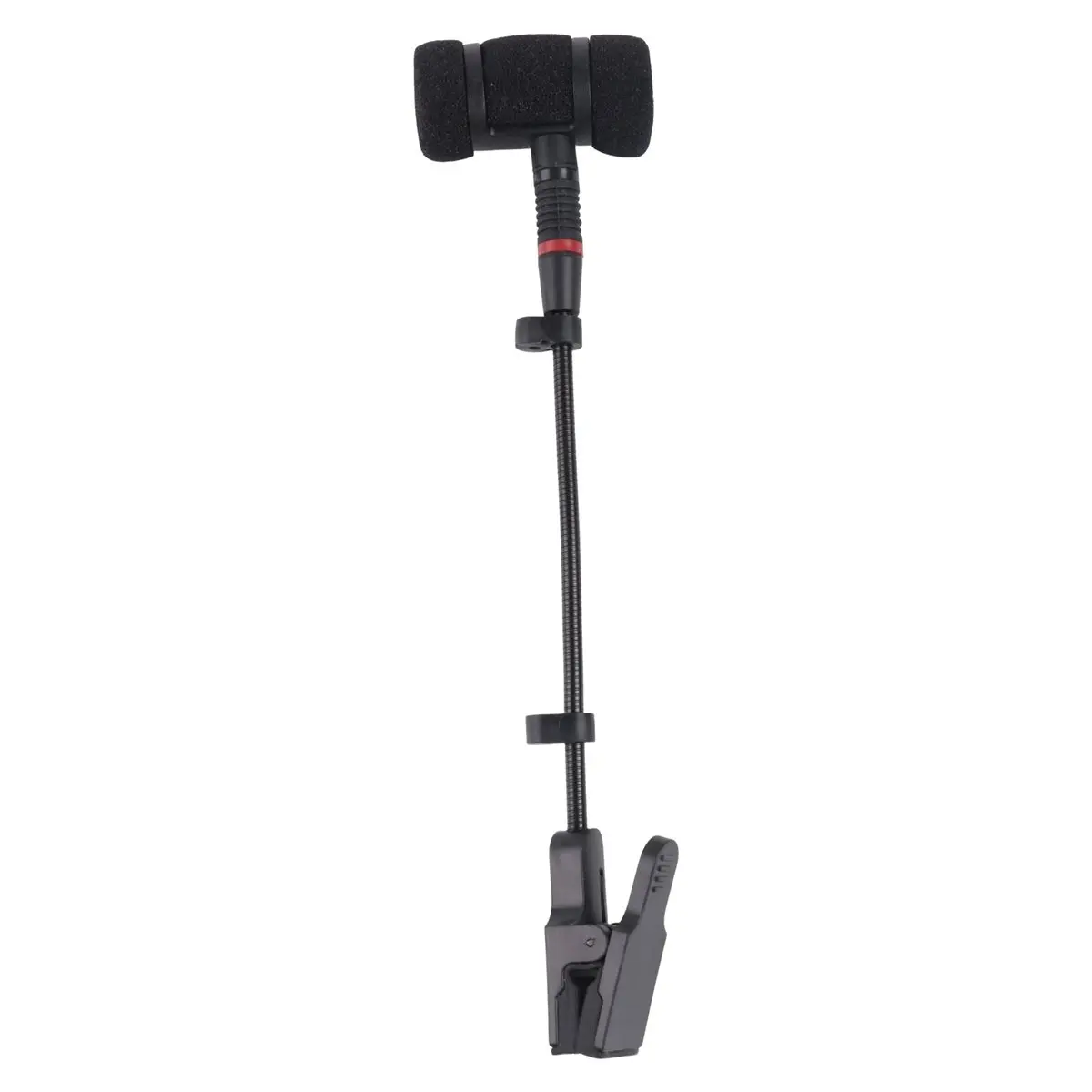 A14G Saxophone Microphone Holder for Wind Instrument Mic Mount Stand Microphone Shock Mount Holder
