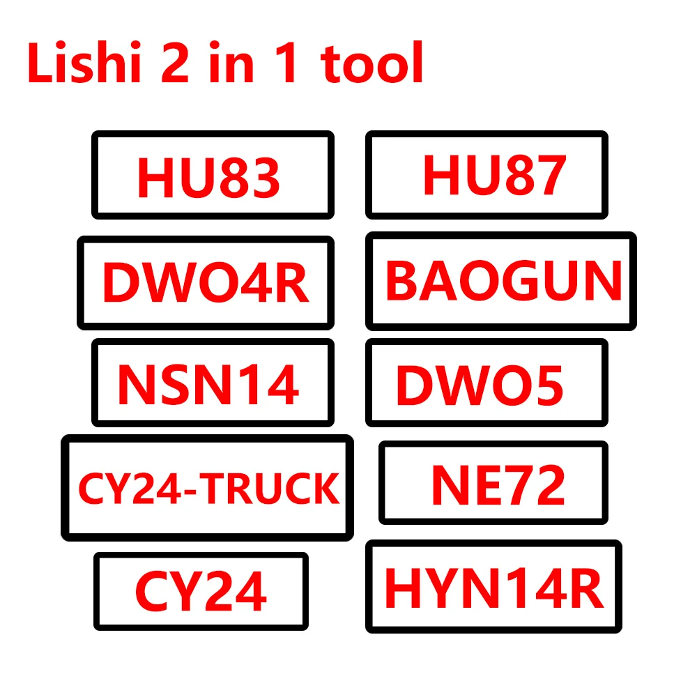Lishi 2-In-1 NE72 H…
