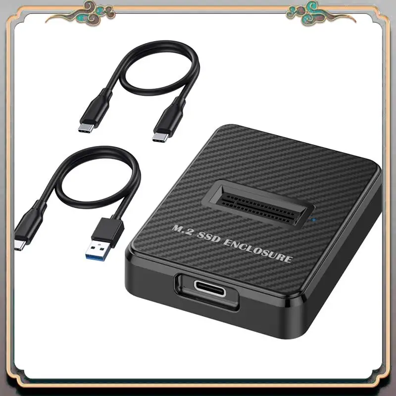 

Внешний корпус для SSD M.2 A46M-10Gbps с одним отсеком, док-станция для SATA NGFF/NVME M.2, внешний бокс для жесткого диска SSD