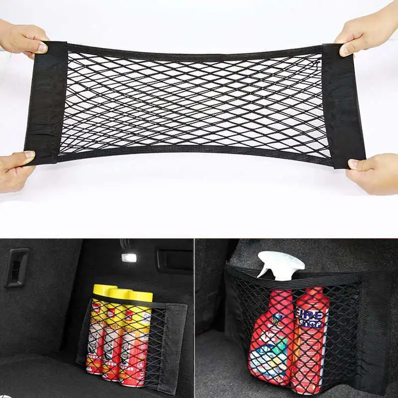 Car Trunk Box Storage Net Bag for Mazda 2 3 6 5 Spoilers CX-5 CX CX7 CX-7 CX3 CX5 M3 M5 MX5 RX8 BK BL CR CW II GH ER MX-5 NC