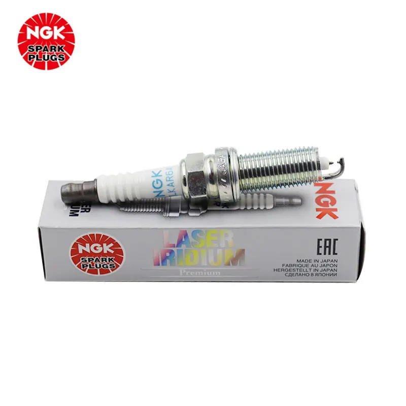 NGK Iridium Platinum Spark plug DILKAR6A11 9029 is suitable for the new Teana 2.5L 3.5L Qijun Lei Ao（4PCS)