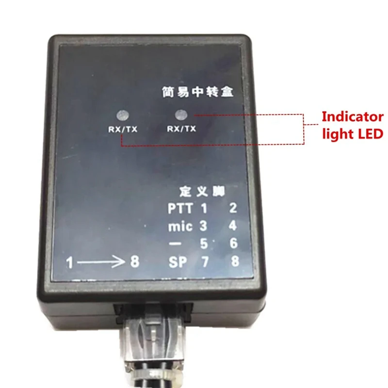 Handset Walkie Talkie Repeater Set Kit 2-Way Repeater Board Repeater Set Kit Relay Box For TYT WOUXUN KIRISUN HYT For Interphone