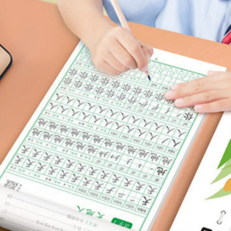 Chinese Character Practice Copybook，Simplified Chinese Writing Learning Workbook For Beginners Primary School Students image 3
