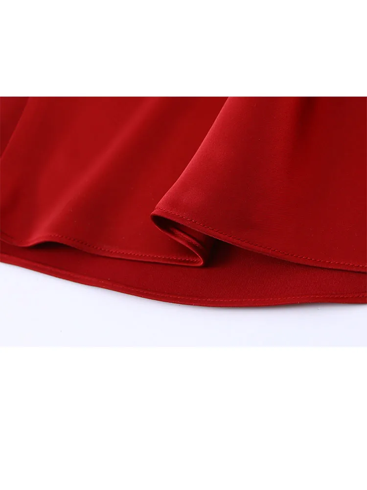 HH Woman Spring Fashion Sleeveless Sexy Backless Halter Collar Silk Satin Texture Long Dress Female Elegant Chic Banquet Dress