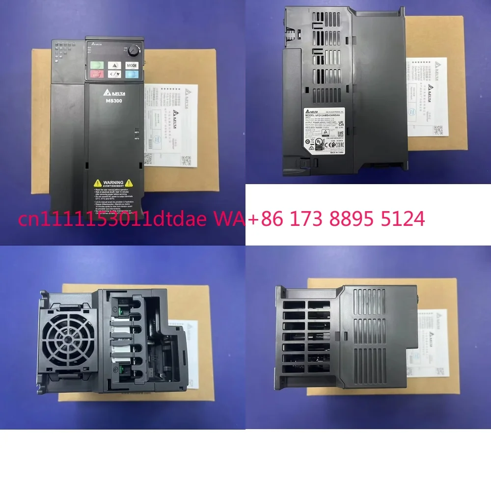 

VFD MS300 Series Inverter for VFD13AMS43ANSAA 7.5 5.5 kW 480 V 13 A Industrial Variable Frequency Drive Motor Speed