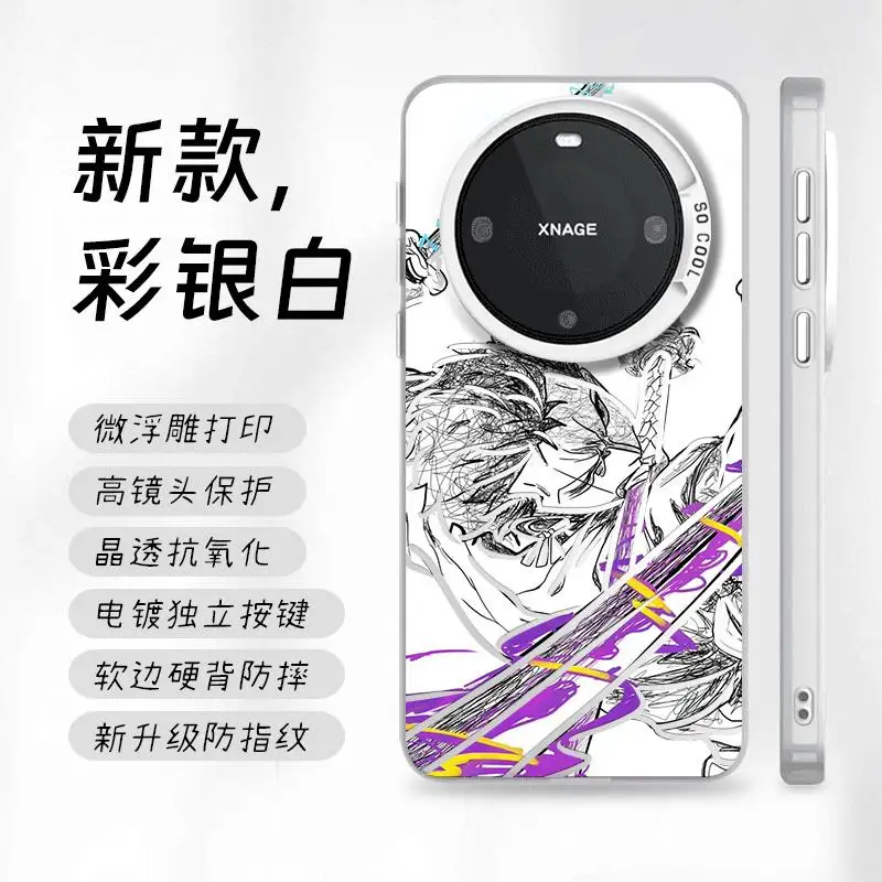 Funda de teléfono 3D de una pieza Roronoa Zoro para iPhone 17 16 15 14 13 12 11 Pro Max Plus Air mini Demon Knife Anime contraportada