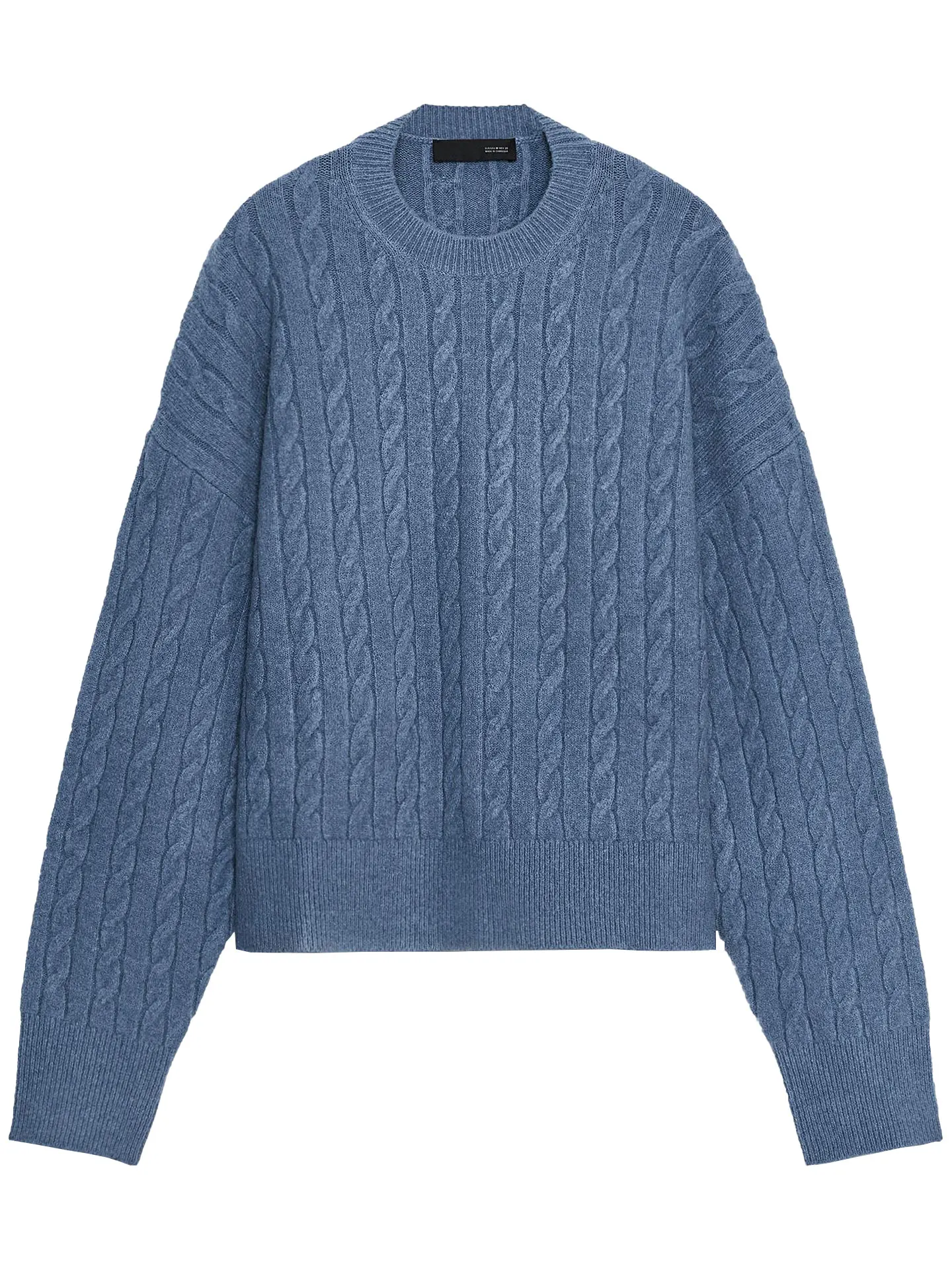 ربيع 2026 فضفاضة تناسب طويلة Sve جولة Ne محبوك سترة المرأة Faionable عادية Sle تويست زهرة تصميم تنوعا #5