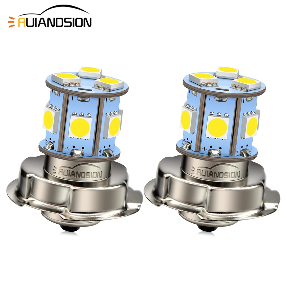 

P26s Motorcycle Light 6v 10-80v LED Headlights High Brightness Waterproof Shockproof Ultra White 6000k ﻿ ﻿