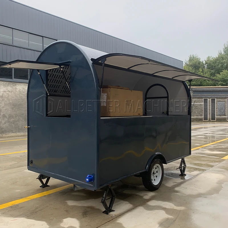 

Allbetter CE Approved New Arrival Outdoor Mobile Food Trailer Street Mobile Food Cart Mobile Food Trailer Coffee Kiosk for Sale