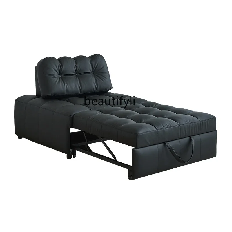 Sofa bed folding sitting and sleeping single Piedmont modular square sofa