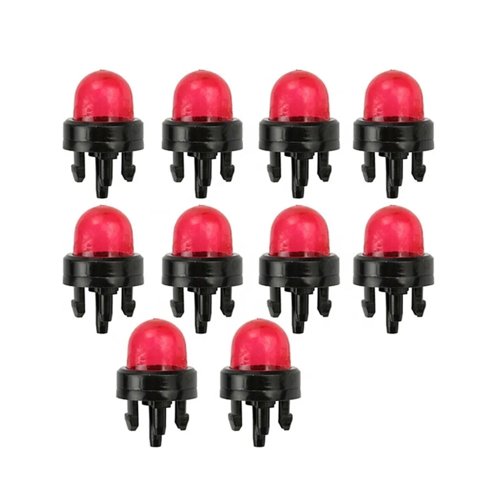 

10pcs Red Primer Bulb Pump 188-512 188-512-1 for Poulan PPB100E PPB150E PPB200 PPB200E PPB250E SM132 SM132LE