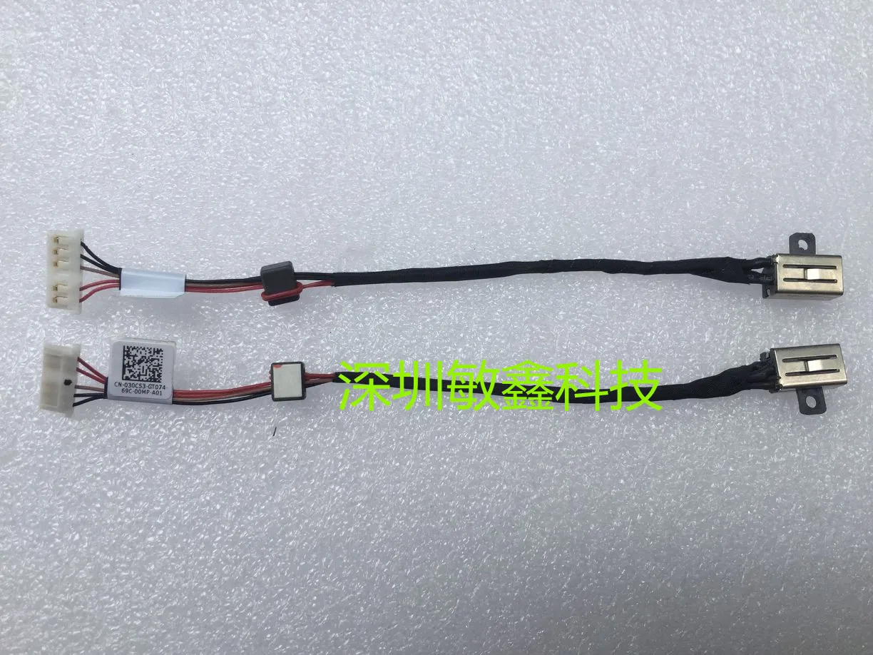 DC Jack Với Cáp Dành Cho Dành Cho Laptop Dell Vostro 14 3458 3459 V3458 030C53 Laptop DC-IN Cáp Mềm