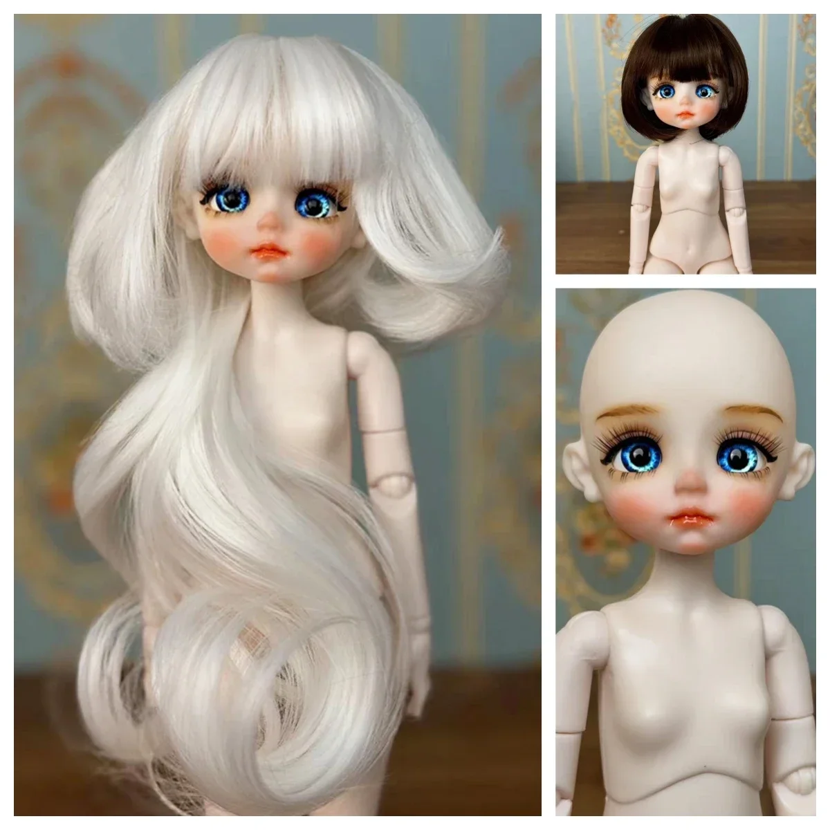 30cm New Makeup Doll 1/6 BJD Doll Multi Joint Mobile Doll Girls Toy Gift