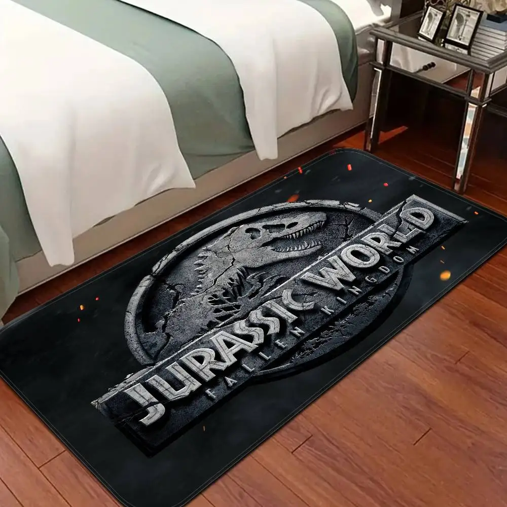 ديناصور الكرتون الحديقة الجوراسية المدخل السجاد الرجعية متعددة الاختيار غرفة المعيشة المطبخ البساط عدم الانزلاق ترحيب البساط #6