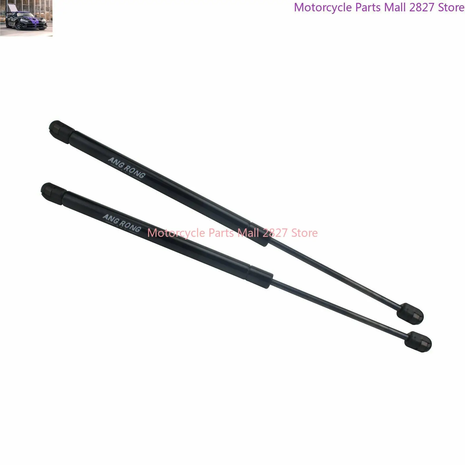 2x Fiat 500 Hatchback 2007-onwards Tailgate Boot Trunk Gas Struts Support Holder