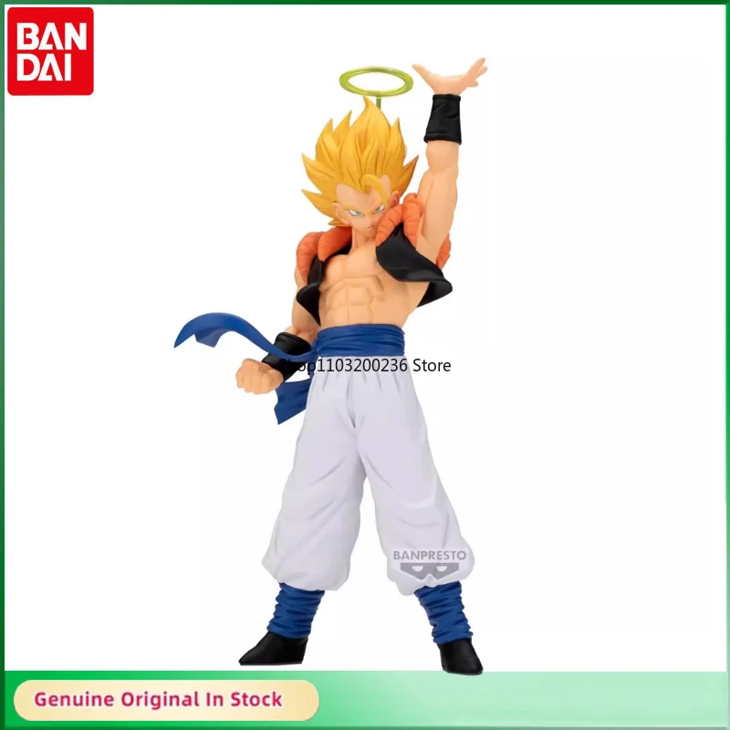 

BANDAI Original Dragon Ball Z MATCH MAKERS Super Saiyan Gogeta Action Figure Model Hobbies Collectible Desktop Ornaments