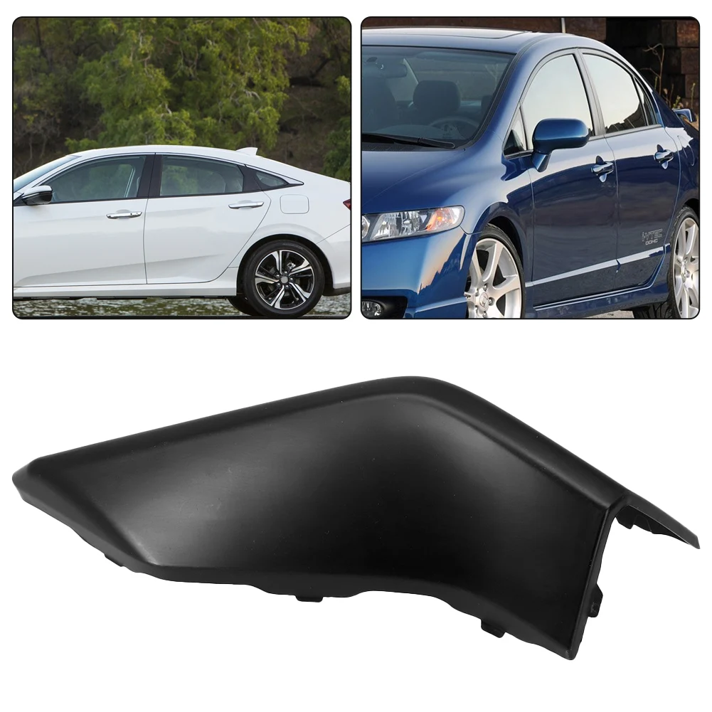 

Cap Tow Hook Cover Replacement 2016 - 2021 Black Fittings For Civic Hatchback For Honda Rear Bumper High Quality