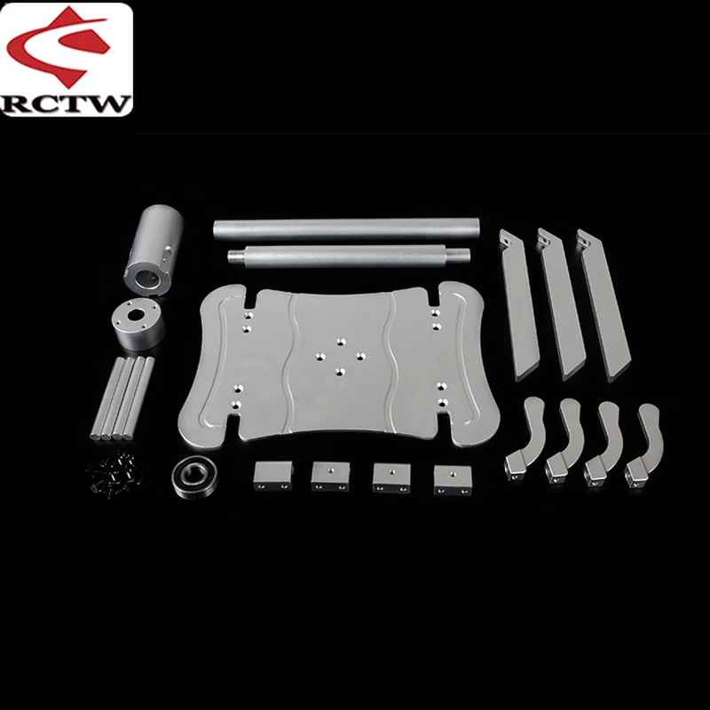 CNC Metal Adjusting Professional Rc Car Stand Workstation for 1/5 HPI Rofun Rovan KM Baja 5B 2.0 5T 5SC FS LOSI 5IVE-T Parts