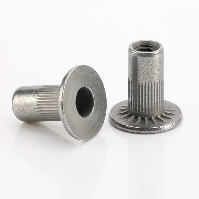 

Carbon steel M6 large plate vertical rivet nut car round accessories, large plate sunflower water tank rivet nut
